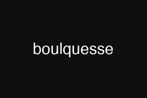 boulquesse