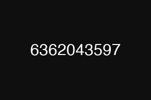 6362043597