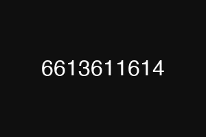 6613611614