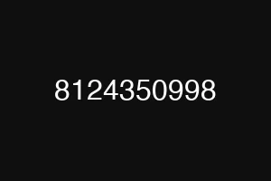 8124350998
