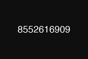 8552616909